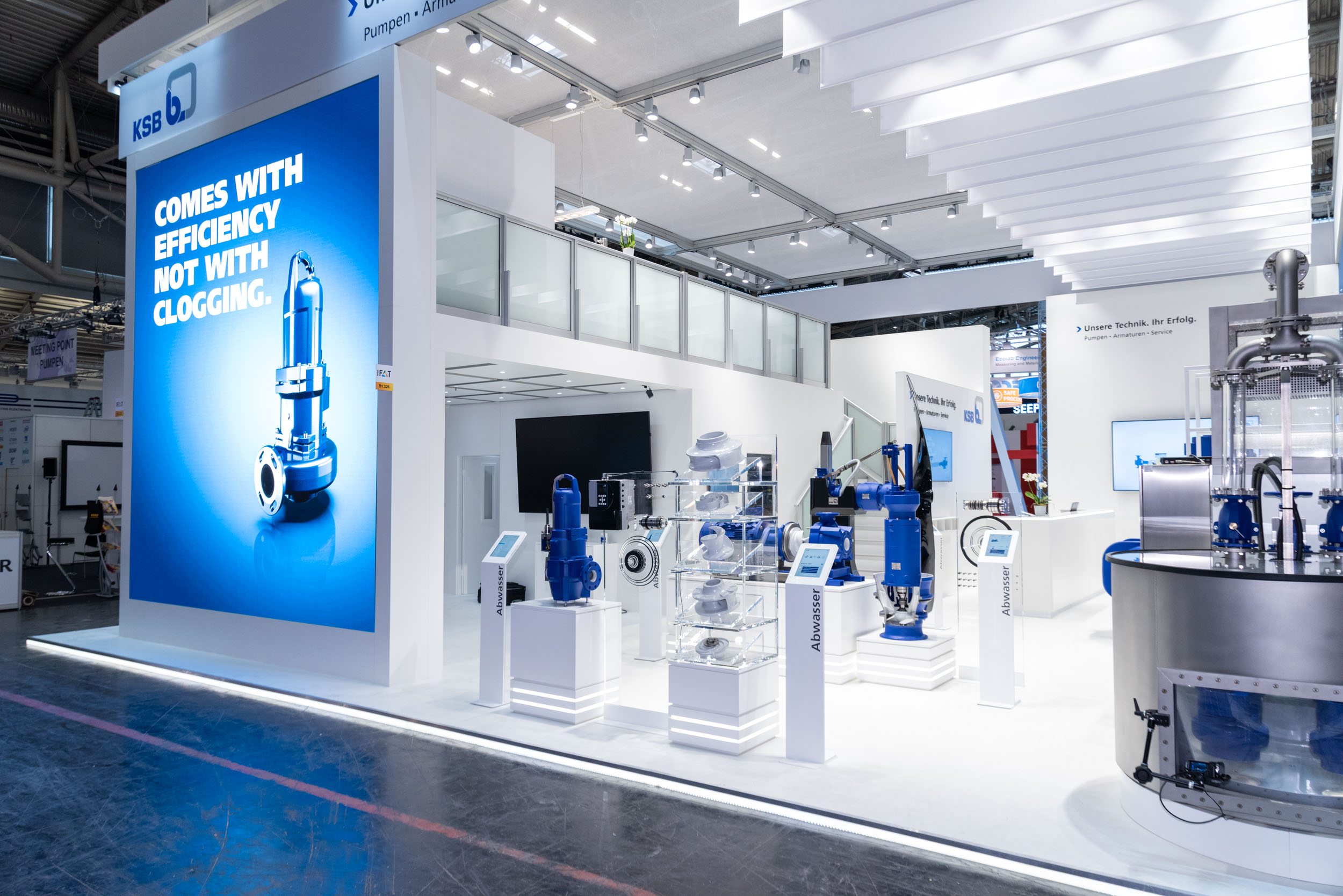 บูธของเคเอสบีที่นิทรรศการ