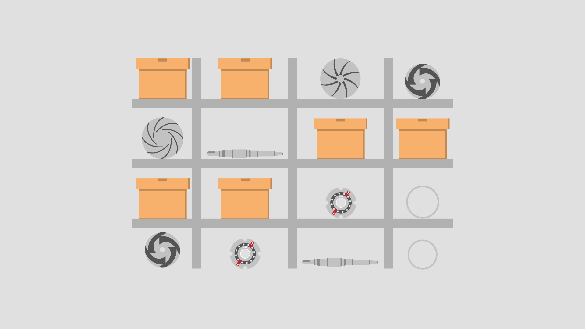 Management skladu náhradních dílů