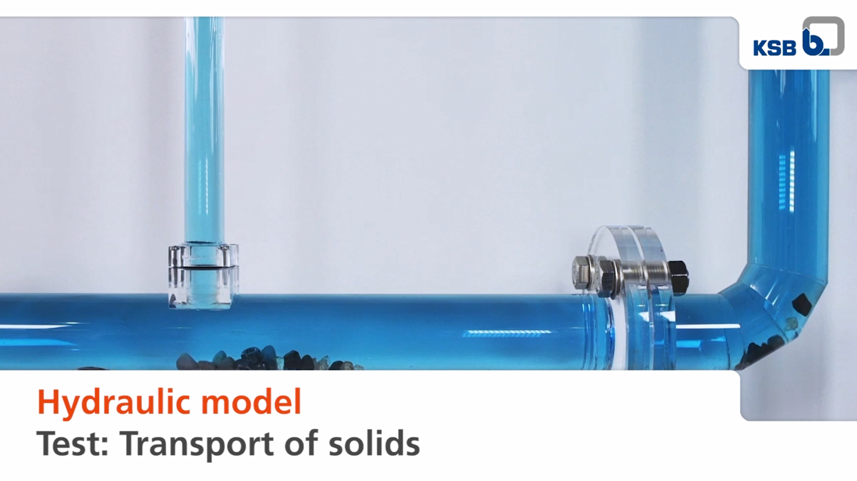 Hydraulic model testing: Solids transport in waste water pipes