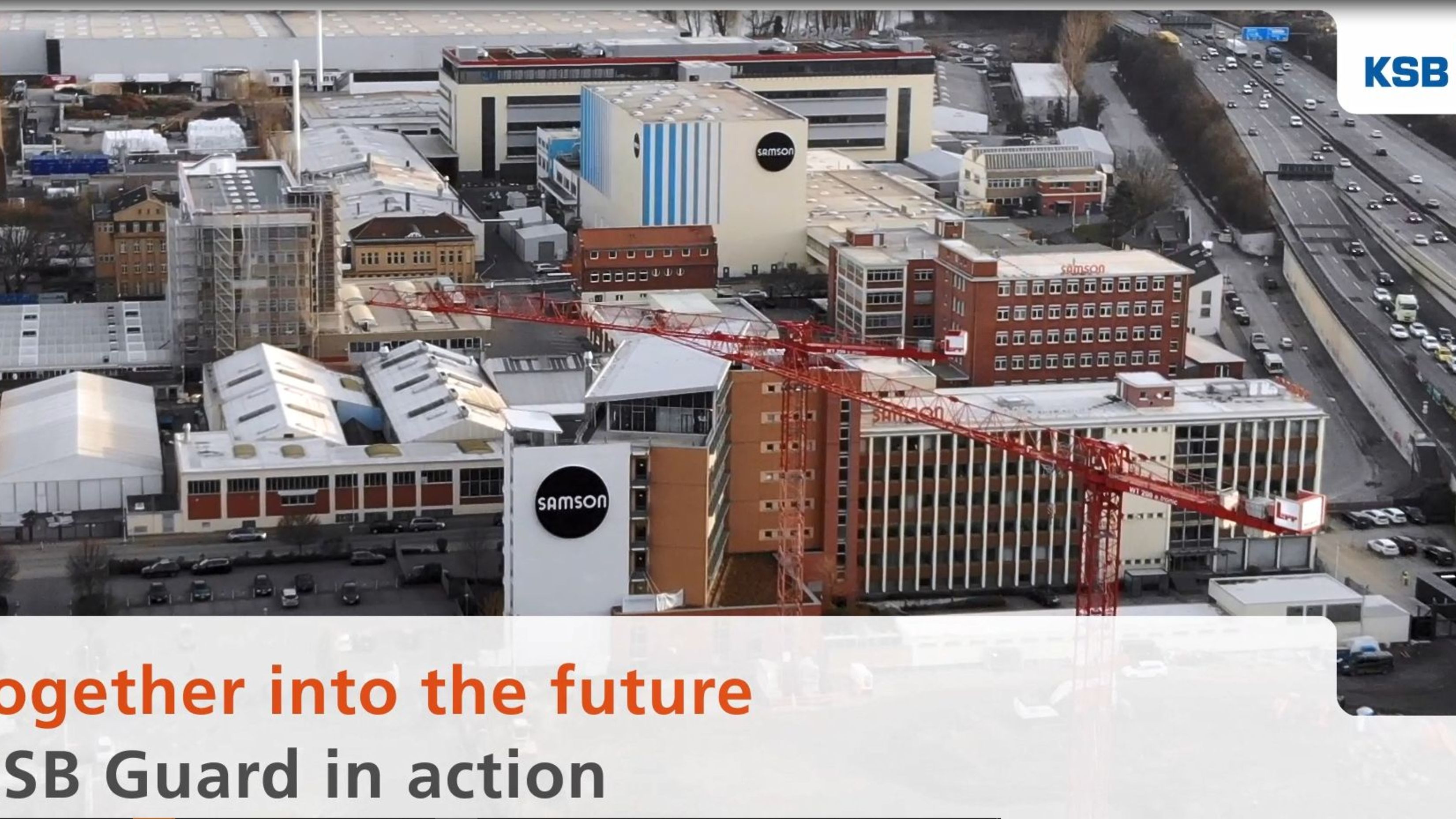 KSB Guard kontrolliert Pumpen bei der SAMSON AG