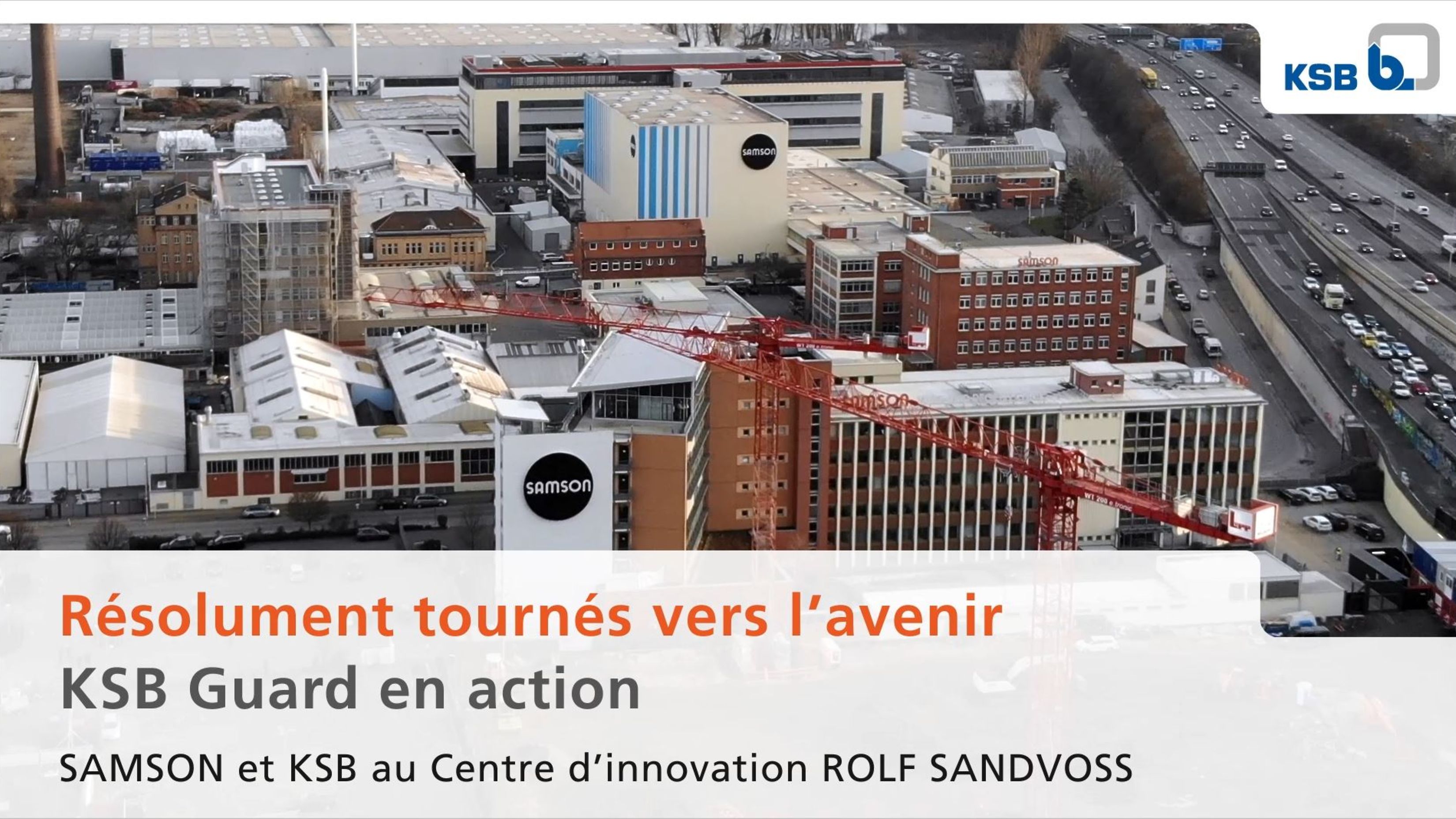 KSB Guard kontrolliert Pumpen bei der SAMSON AG